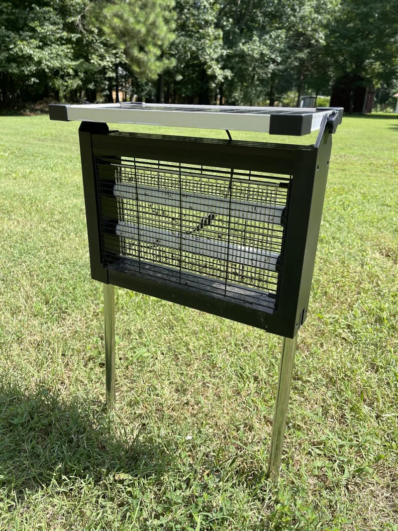 GroundGuard in a backyard